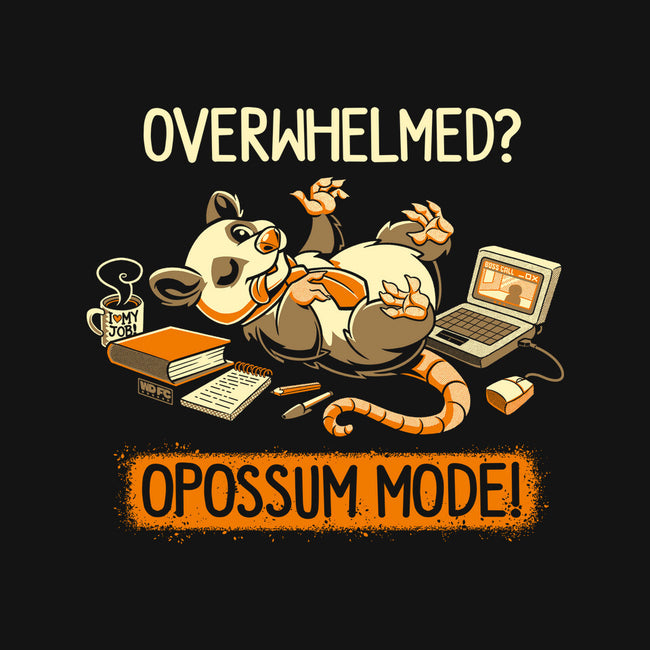 Opossum Mode-None-Fleece-Blanket-worlddominationforcats