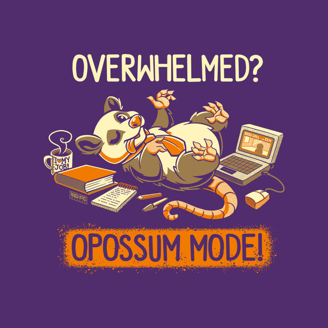 Opossum Mode-None-Stretched-Canvas-worlddominationforcats
