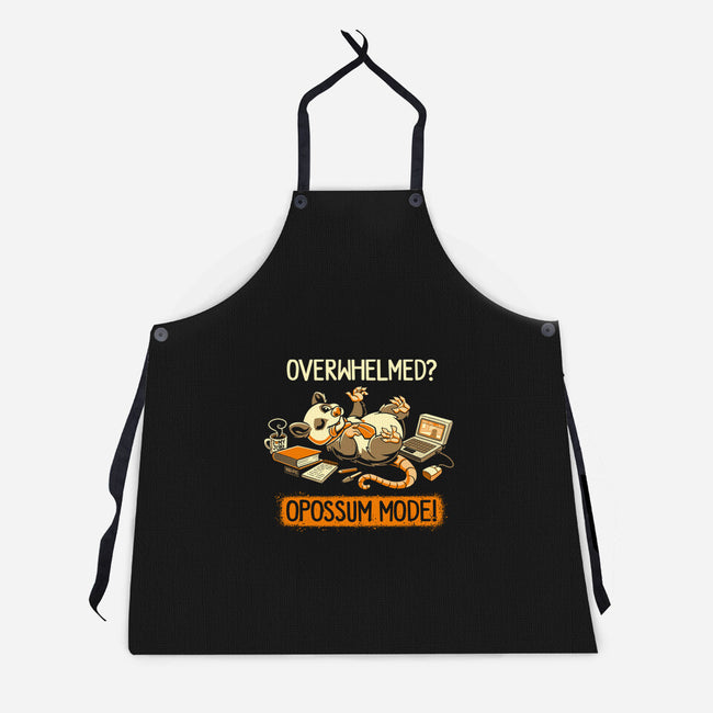 Opossum Mode-Unisex-Kitchen-Apron-worlddominationforcats