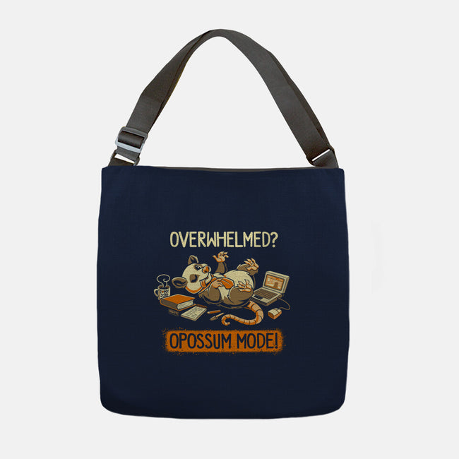 Opossum Mode-None-Adjustable Tote-Bag-worlddominationforcats