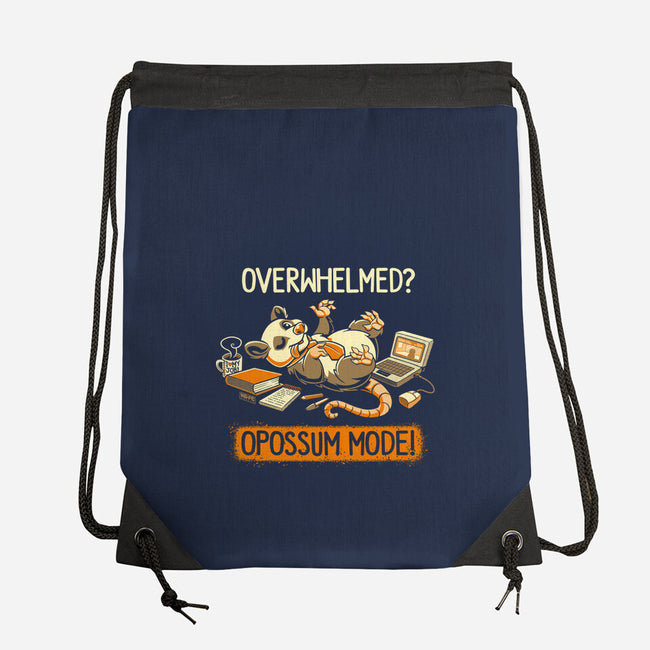Opossum Mode-None-Drawstring-Bag-worlddominationforcats
