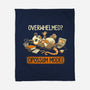 Opossum Mode-None-Fleece-Blanket-worlddominationforcats
