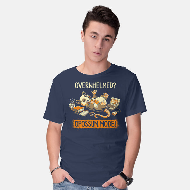 Opossum Mode-Mens-Basic-Tee-worlddominationforcats