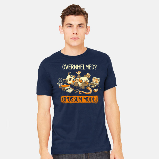 Opossum Mode-Mens-Heavyweight-Tee-worlddominationforcats