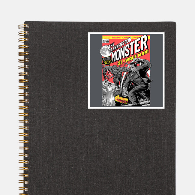 Monster V Wolf-None-Glossy-Sticker-boltfromtheblue