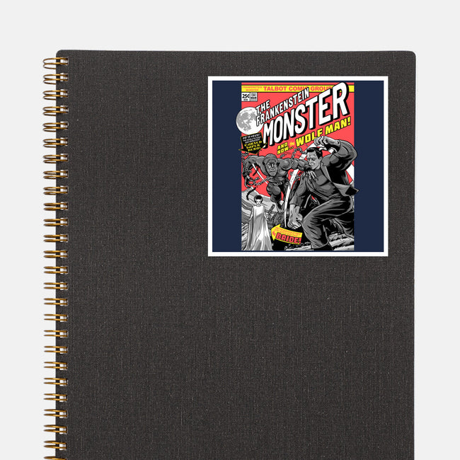 Monster V Wolf-None-Glossy-Sticker-boltfromtheblue