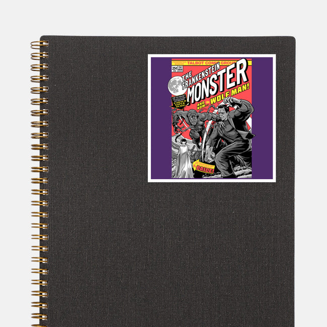 Monster V Wolf-None-Glossy-Sticker-boltfromtheblue