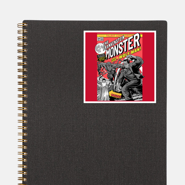 Monster V Wolf-None-Glossy-Sticker-boltfromtheblue