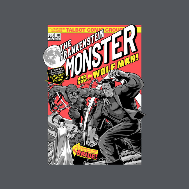 Monster V Wolf-Mens-Long Sleeved-Tee-boltfromtheblue