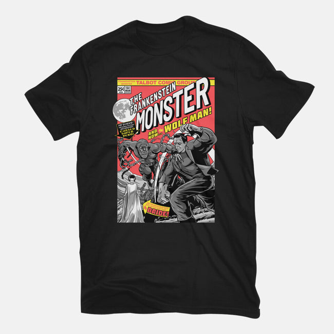 Monster V Wolf-Mens-Heavyweight-Tee-boltfromtheblue