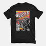 Monster V Wolf-Womens-Basic-Tee-boltfromtheblue
