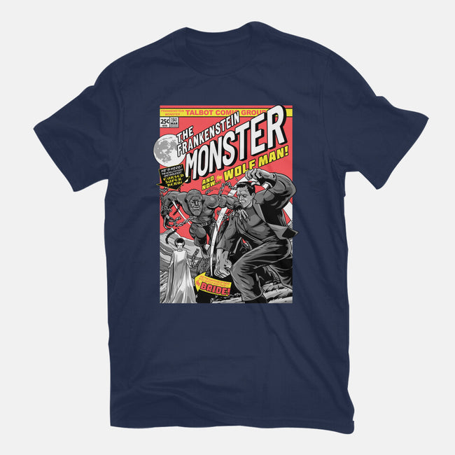 Monster V Wolf-Mens-Heavyweight-Tee-boltfromtheblue