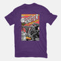 Monster V Wolf-Womens-Basic-Tee-boltfromtheblue