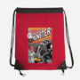 Monster V Wolf-None-Drawstring-Bag-boltfromtheblue