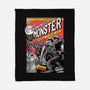 Monster V Wolf-None-Fleece-Blanket-boltfromtheblue