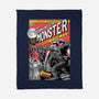 Monster V Wolf-None-Fleece-Blanket-boltfromtheblue