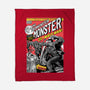Monster V Wolf-None-Fleece-Blanket-boltfromtheblue