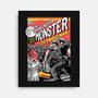 Monster V Wolf-None-Stretched-Canvas-boltfromtheblue