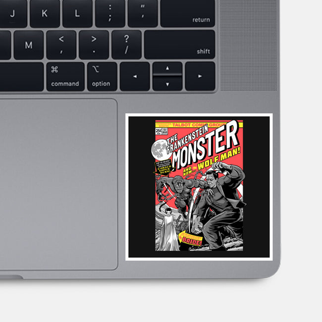 Monster V Wolf-None-Glossy-Sticker-boltfromtheblue