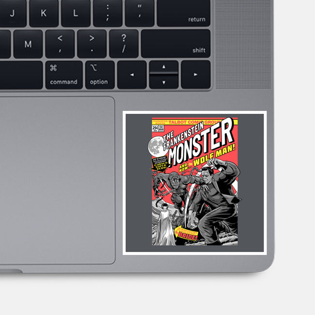 Monster V Wolf-None-Glossy-Sticker-boltfromtheblue