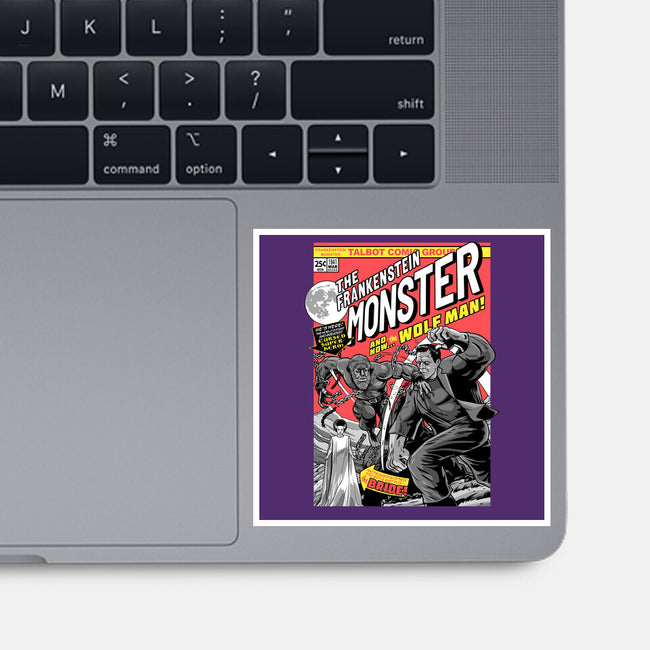 Monster V Wolf-None-Glossy-Sticker-boltfromtheblue