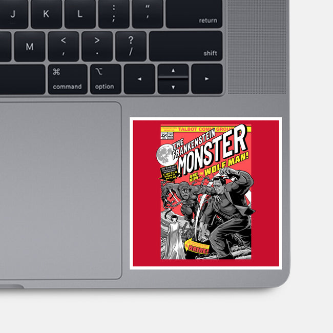 Monster V Wolf-None-Glossy-Sticker-boltfromtheblue