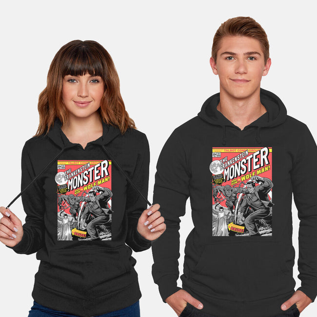 Monster V Wolf-Unisex-Pullover-Sweatshirt-boltfromtheblue