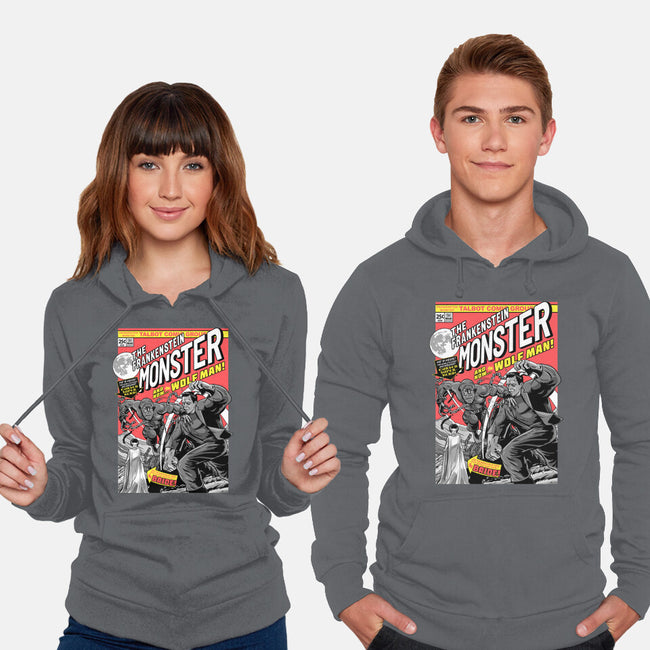 Monster V Wolf-Unisex-Pullover-Sweatshirt-boltfromtheblue