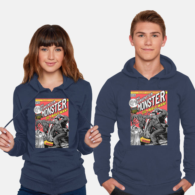 Monster V Wolf-Unisex-Pullover-Sweatshirt-boltfromtheblue