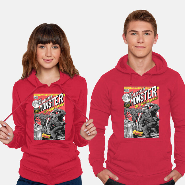 Monster V Wolf-Unisex-Pullover-Sweatshirt-boltfromtheblue