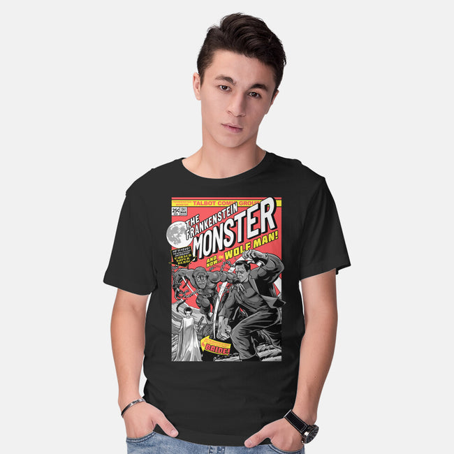 Monster V Wolf-Mens-Basic-Tee-boltfromtheblue