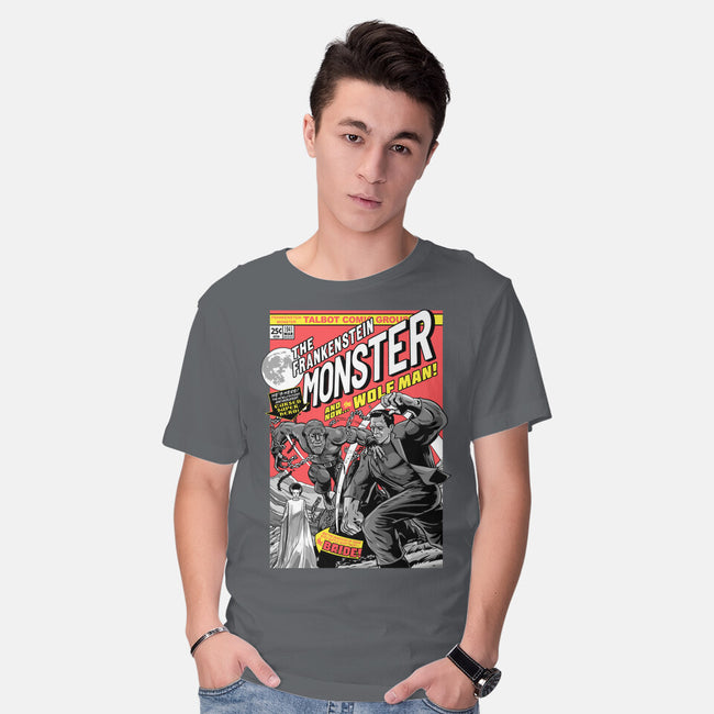 Monster V Wolf-Mens-Basic-Tee-boltfromtheblue