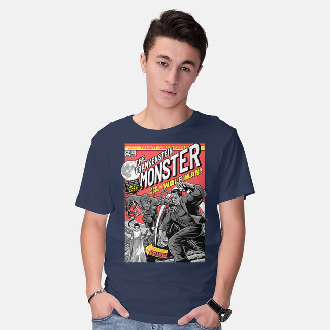Monster V Wolf-Mens-Basic-Tee-boltfromtheblue