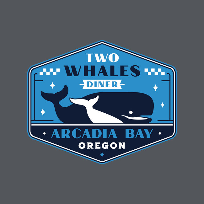 Two Whales Diner Crest-Mens-Basic-Tee-LAGELANTEE