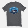 Two Whales Diner Crest-Womens-Basic-Tee-LAGELANTEE