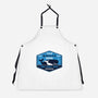 Two Whales Diner Crest-Unisex-Kitchen-Apron-LAGELANTEE
