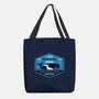 Two Whales Diner Crest-None-Basic Tote-Bag-LAGELANTEE