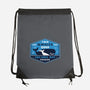 Two Whales Diner Crest-None-Drawstring-Bag-LAGELANTEE