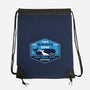 Two Whales Diner Crest-None-Drawstring-Bag-LAGELANTEE