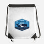Two Whales Diner Crest-None-Drawstring-Bag-LAGELANTEE