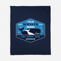 Two Whales Diner Crest-None-Fleece-Blanket-LAGELANTEE
