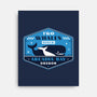Two Whales Diner Crest-None-Stretched-Canvas-LAGELANTEE
