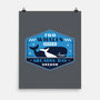 Two Whales Diner Crest-None-Matte-Poster-LAGELANTEE