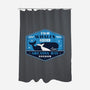Two Whales Diner Crest-None-Polyester-Shower Curtain-LAGELANTEE