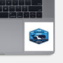 Two Whales Diner Crest-None-Glossy-Sticker-LAGELANTEE