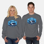 Two Whales Diner Crest-Unisex-Crew Neck-Sweatshirt-LAGELANTEE