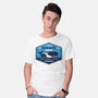 Two Whales Diner Crest-Mens-Basic-Tee-LAGELANTEE