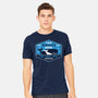 Two Whales Diner Crest-Mens-Heavyweight-Tee-LAGELANTEE