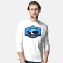 Two Whales Diner Crest-Mens-Long Sleeved-Tee-LAGELANTEE