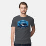 Two Whales Diner Crest-Mens-Premium-Tee-LAGELANTEE
